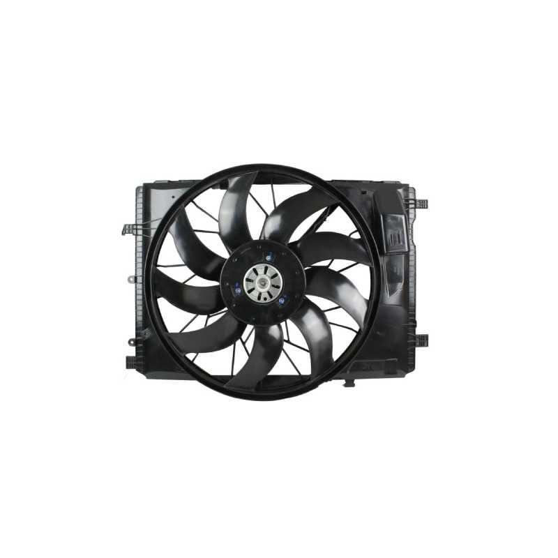 فن کامل رادیاتور بنز E300 اتاق W212