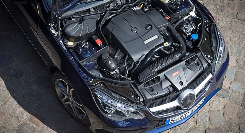 درکاپوت مرسدس بنز E250