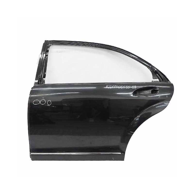 درب عقب چپ(سمت راننده)  بنز S500 W221