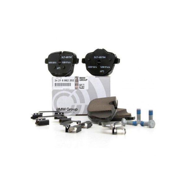 مجموعه لنت ترمز عقب بی ام و[ اصلی] bmw 34216862202