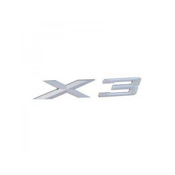 لوگو x3 مناسب درب صندوق بی ام وx3