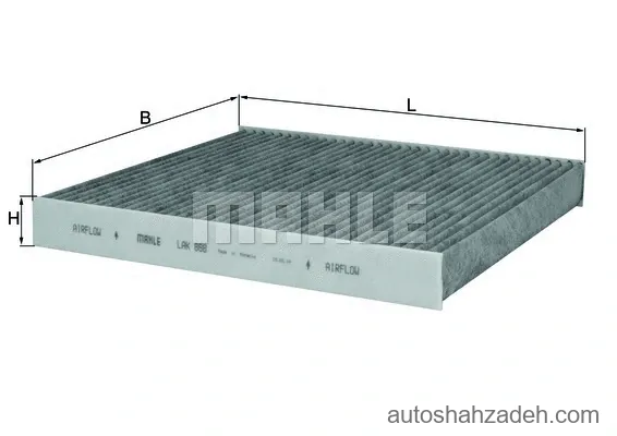 فیلتر کابین کربن فعال ماهله-LAK888