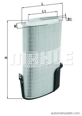فیلتر هوا  ماهله-LX1009/6