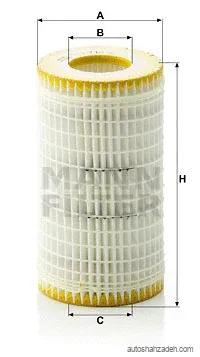 فیلتر روغن  مان-فیلتر-HU718/5x