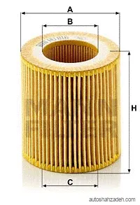 فیلتر روغن  مان-فیلتر-HU816zKIT