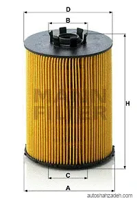 فیلتر روغن  مان-فیلتر-HU823x