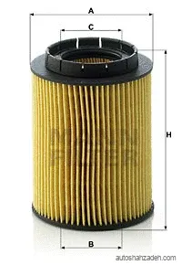 فیلتر روغن  مان-فیلتر-HU932/6n